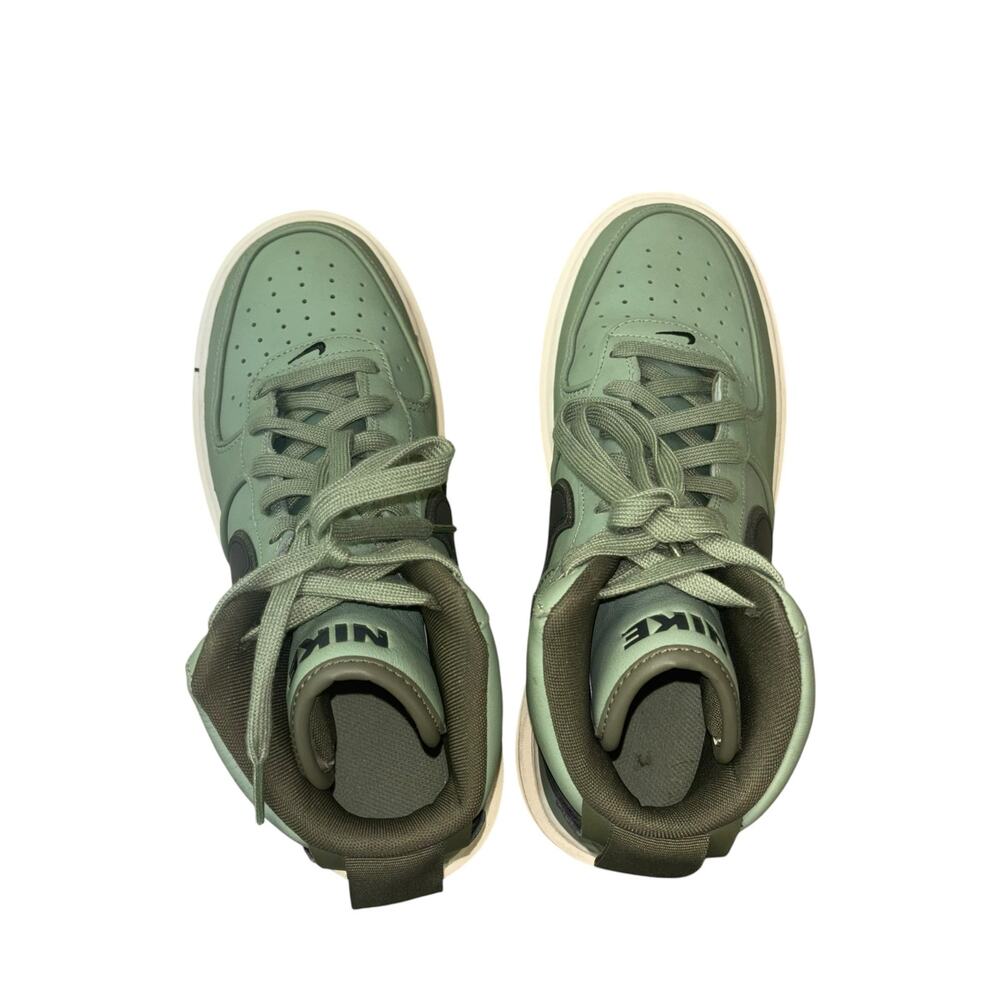 Nike Air Force 1 High Sneaker Boot Oil Green Men’s 8.5 Womens 10 Casual Athletic - Picture 7 of 13